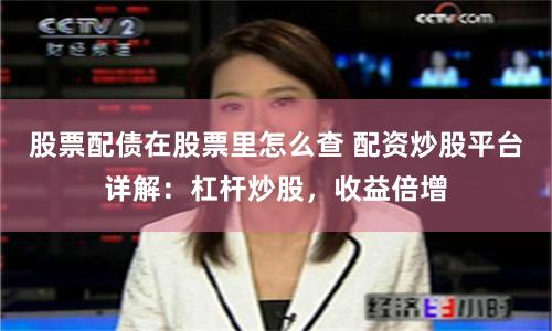 股票配债在股票里怎么查 配资炒股平台详解:杠杆炒股,收益倍增